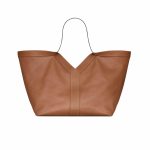 Saint Laurent Y Tote In Leather Bag Brown 37cm 817602aaec36359