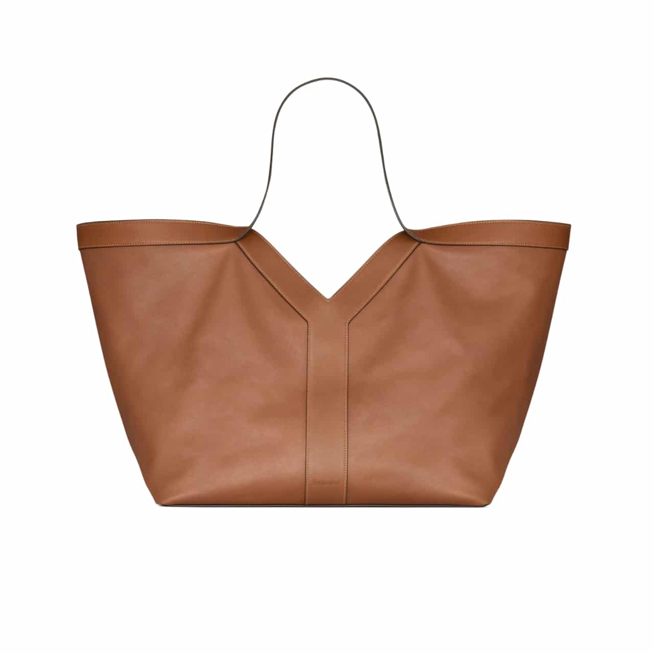 88-8.jpg Saint Laurent Y Tote In Leather Bag Brown 37cm 817602aaec36359 - Image 1