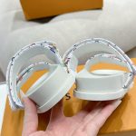 Louis Vuitton X Takashi Murakami Bom Dia Flat Comfort Mule White 1agxtv - Image 7