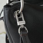 Louis Vuitton Beaubourg Hobo MM Mahina Perforated Leather Shoulder Bag Black 32cm M56073 - Image 6