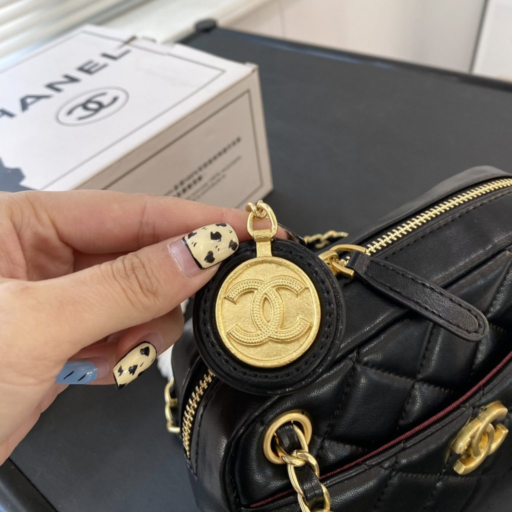 Chanel Mini Camera Case Black 18Cm As5190 B18306 94305 - Image 6