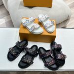 Louis Vuitton X Takashi Murakami Bom Dia Flat Comfort Mule Black 1agxub - Image 8