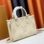 Louis Vuitton Onthego PM Monogram Pattern Beige 25Cm M46629 - Image 5