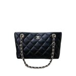 Chanel Clutch With Chain Bag Black 20cm