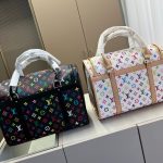 Louis Vuitton X Takashi Murakami Dog Bag Multicolore Blanc 40Cm M13741 - Image 6