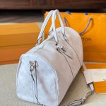 Louis Vuitton Keepall Bandouliere Optical White 40cm M30885 - Image 5