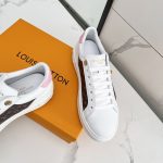 Louis Vuitton X Takashi Murakami Time Out Sneaker White 1AGWOL - Image 5