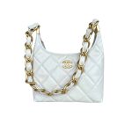 Chanel Gabrielle Bag White 22cm