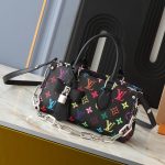 Louis Vuitton X Takashi Murakami Onthego East West Chain Black 25cm M13260 - Image 3