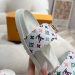 Louis Vuitton X Takashi Murakami Bom Dia Flat Comfort Mule White 1agxtv - Image 6