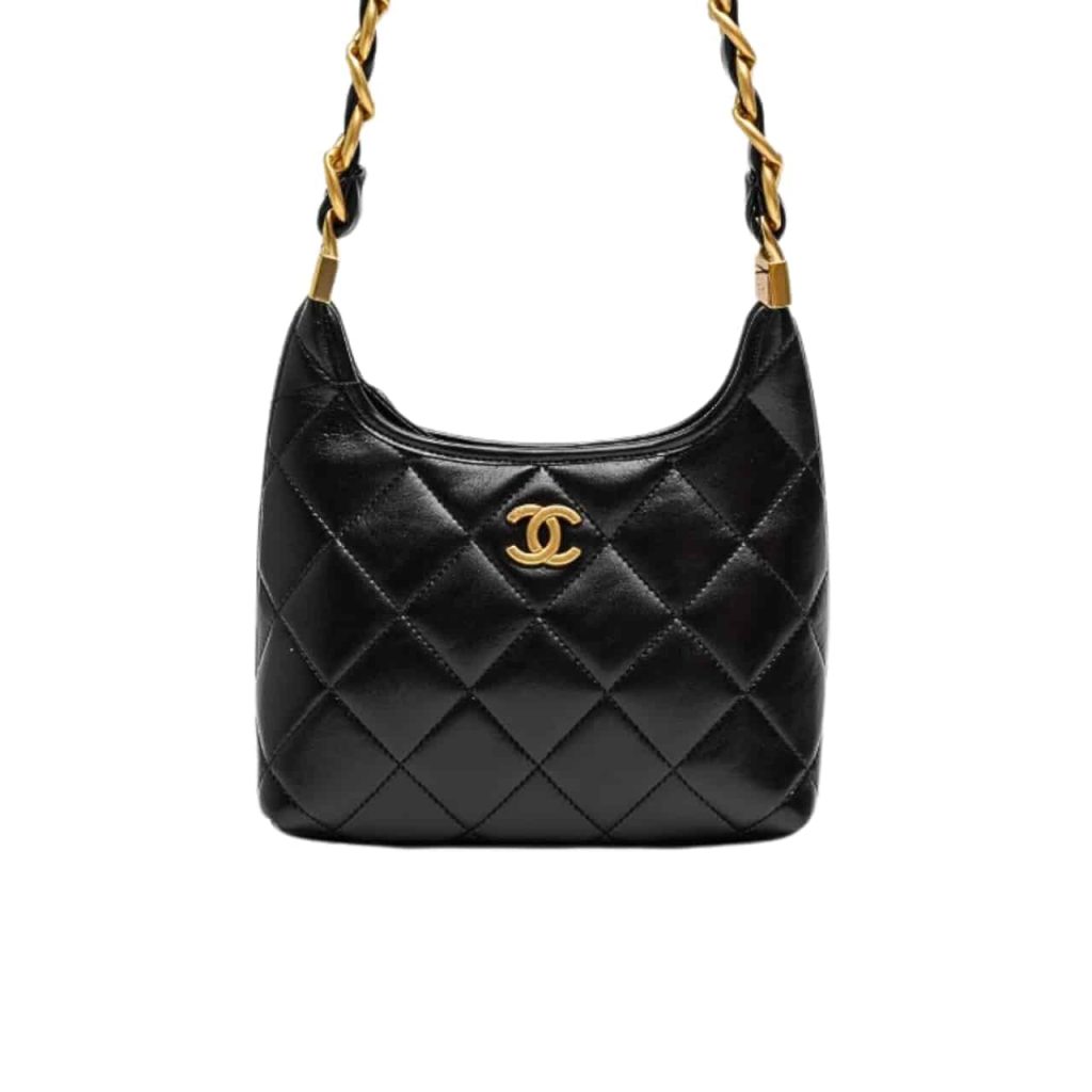 Chanel Gabrielle Bag Black 22cm - Image 2