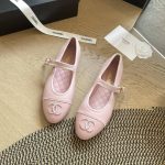 Chanel Mary Jane Ballet Flat Ligh Pink - Image 7