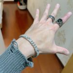 Gucci Silver Interlocking G Cuff Bracelet - Image 6