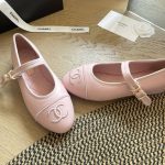Chanel Mary Jane Ballet Flat Ligh Pink - Image 6