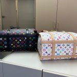 Louis Vuitton X Takashi Murakami Dog Bag Multicolore Blanc 40Cm M13741 - Image 9