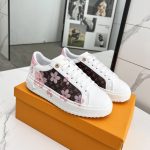 Louis Vuitton X Takashi Murakami Time Out Sneaker White 1AGWOL - Image 3