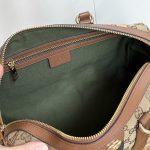 Gucci Ophidia Medium Boston Bag Beige And Brown GG Canvas 30Cm ‎857595 FAFUF 9870 - Image 10