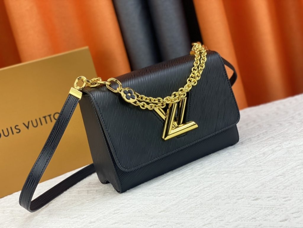 Louis Vuitton Twist MM Black 23Cm M54804 - Image 6