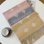 Louis Vuitton Lv Essential Scarf Beige M77728 - Image 6