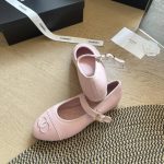 Chanel Mary Jane Ballet Flat Ligh Pink - Image 5