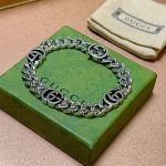 Gucci Interlocking Bracelet Silver 675758 I4601 0926 - Image 3