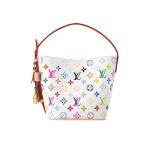 Louis Vuitton X Takashi Murakami All In BB White Multicolored 16cm M13089