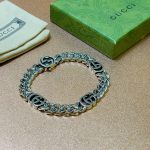 Gucci Interlocking Bracelet Silver 675758 I4601 0926 - Image 6