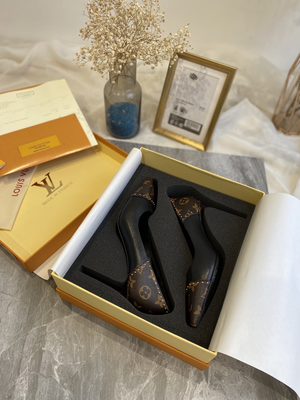 LOUIS VUITTON CHERIE PUMP 1A8N7F - Image 6