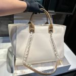 Chanel Cc Canvas Pearl Deauville Beige 38cm - Image 6