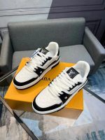 Louis Vuitton Lv Trainer #54 Signature Black White Sneaker - Image 2