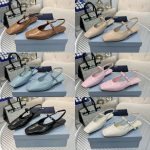 Prada Patent Leather Slingback Ballerinas Ivory 1f828n 069 F0304 F 015 - Image 6