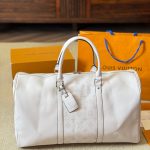 Louis Vuitton Keepall Bandouliere Optical White 40cm M30885 - Image 7