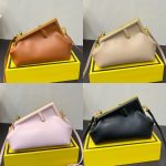 Fendi First Small Nappa Leather Bag Pink 23Cm 8Bp129Abvef1Ba9 - Image 4