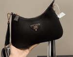 Prada Hobo Bag Black 23Cm - Image 3