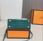 Hermès Kelly 25 Alligator Vert Emerald 25Cm - Image 6