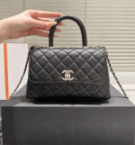 Chanel Trendy Cc Top Handle Bag Python Black 23Cm - Image 3