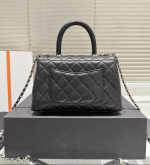 Chanel Trendy Cc Top Handle Bag Python Black 23Cm - Image 4