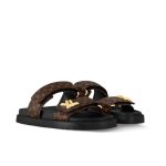 Louis Vuitton Lv Sunset Flat Comfort Mule Brown Cacao 1Ad1He - Image 7