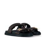 Louis Vuitton Lv Sunset Flat Comfort Mule Black - Image 7