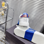 Valentino ONE STUD lace-up sneakers in calfskin - Image 4