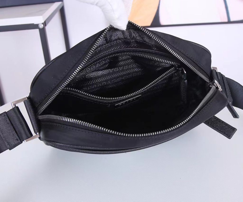 Prada Re-Nylon Shoulder Bag Black 1Bc167Rv44F0002Vb1M - Image 4