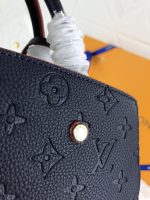Louis Vuitton Montaigne MM Monogram Empreinte Leather Navy Blue 33Cm M42746 - Image 7