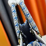 Louis Vuitton By The Pool On The Go MM Tote Bag Blue 34Cm - Image 6