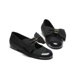 Chanel Mary Janes Grosgrain Black G46811 B22270 94305
