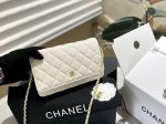 Chanel Wallet On Chain Woc White 19cm - Image 4