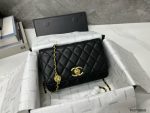 Chanel Wallet With Strap Black 19Cm Ap3580 B14320 94305 - Image 4