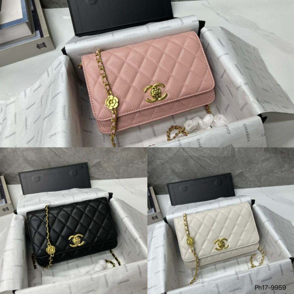 Chanel Wallet With Strap Black 19Cm Ap3580 B14320 94305 - Image 3