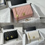 Chanel Wallet With Strap Black 19Cm Ap3580 B14320 94305 - Image 3
