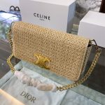Celine Multipochette In Raffia Tan 23Cm - Image 3