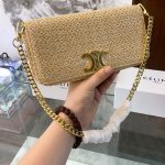 Celine Multipochette In Raffia Tan 23Cm - Image 4